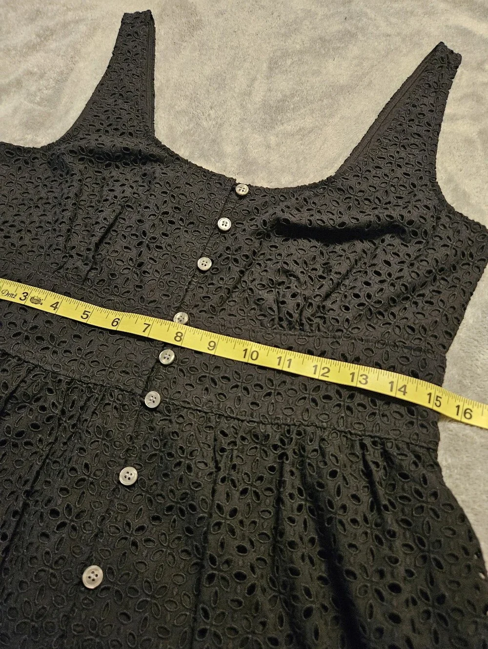 NWT J Crew Button Front Eyelet Maxi Dress Size 6